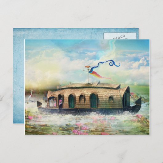 Postkarte des Fischereifahrzeugs (Vorne/Hinten)