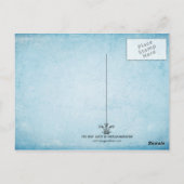 Postkarte des Fischereifahrzeugs (Rückseite)