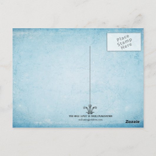 Postkarte des Fischereifahrzeugs (Rückseite)