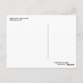 ​ Postkarte des französischen Balletts aus dem 19. (Rückseite)