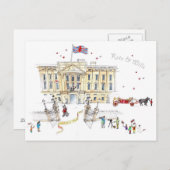 Postkarte des Gedenkens an Kate & Wills (Vorne/Hinten)