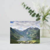 Postkarte des Geirangerfjords (Stehend Vorderseite)