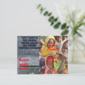 Postkarte des Genozids (Stehend Vorderseite)