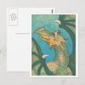 Postkarte des gesunkenen Drachen (Vorne/Hinten)