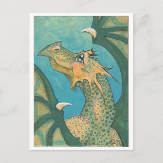 Postkarte des gesunkenen Drachen (Vorderseite)