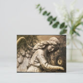 Postkarte des gotischen Engels (Stehend Vorderseite)