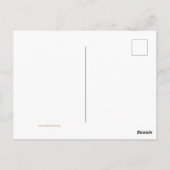 Postkarte des Gouverneurs (Rückseite)