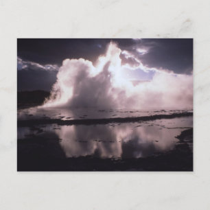 Postkarte des Great Fountain Geysers