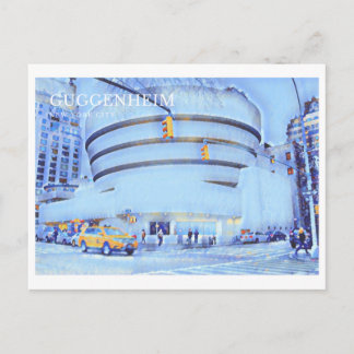 Postkarte des Guggenheim Museums, New York City