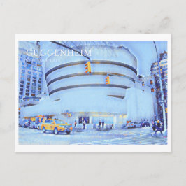 Postkarte des Guggenheim Museums, New York City