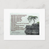 Postkarte des hl. Franziskus (Vorderseite)