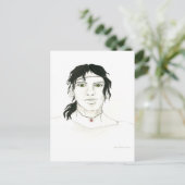 Postkarte des Indischen Mannes (Stehend Vorderseite)