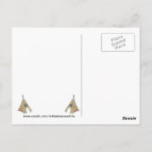 Postkarte des Indischen Mannes (Rückseite)