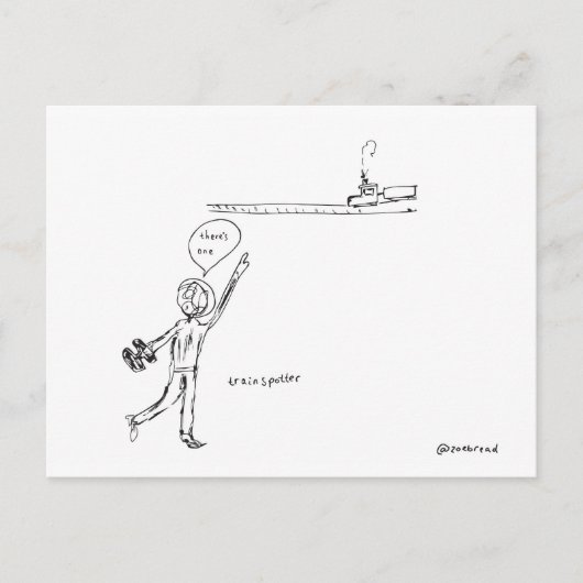 Postkarte des Inspektors (Vorderseite)