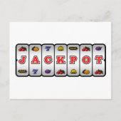 Postkarte des Jackpot-Steckplatzes (leicht) (Vorderseite)