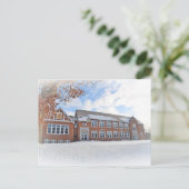 Postkarte des Kantons Mittelschule (Stehend Vorderseite)