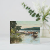 Postkarte des Keinänen-Sees (Stehend Vorderseite)