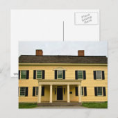 Postkarte des King Manor Museums (Vorne/Hinten)