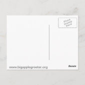 Postkarte des King Manor Museums (Rückseite)