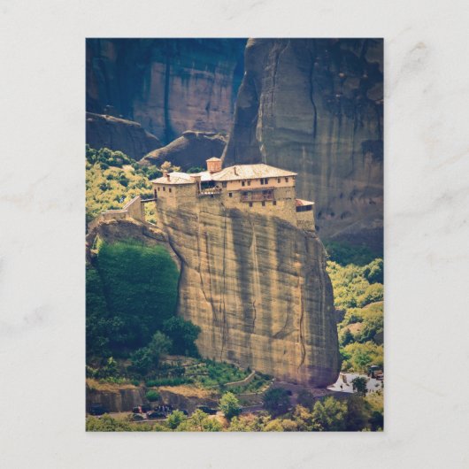 Postkarte des Klosters Meteora (Vorderseite)