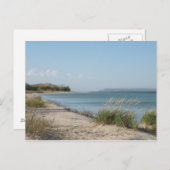 Postkarte des Lake Michigan (Vorne/Hinten)