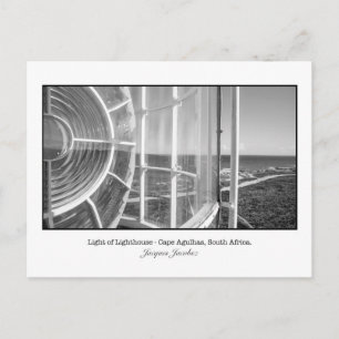 Postkarte des Lichts eines Leuchtturms