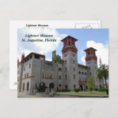 Postkarte des Lightner Museums (Vorne/Hinten)