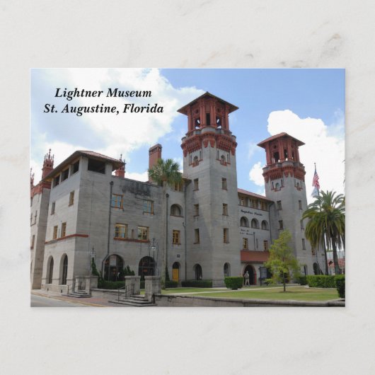 Postkarte des Lightner Museums (Vorderseite)