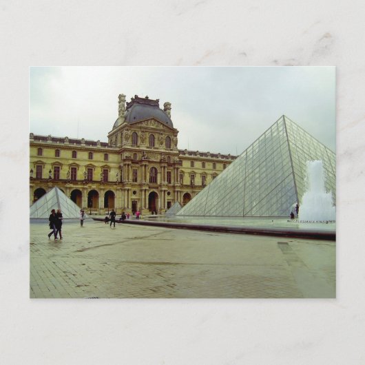 Postkarte des Louvre Museums (Vorderseite)