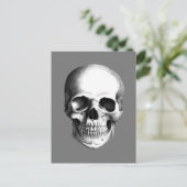 Postkarte des menschlichen Schädels (Stehend Vorderseite)