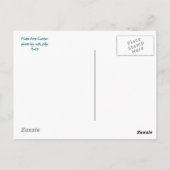 Postkarte des Mesa Arts Center (Rückseite)