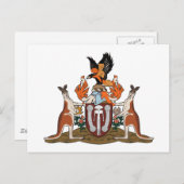 Postkarte des Nordterritoriums (Vorne/Hinten)