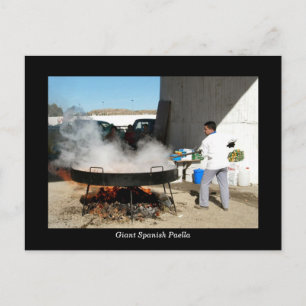 Postkarte des Paella-Riesengebirges