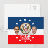 Postkarte des Präsidenten (Vorne/Hinten)