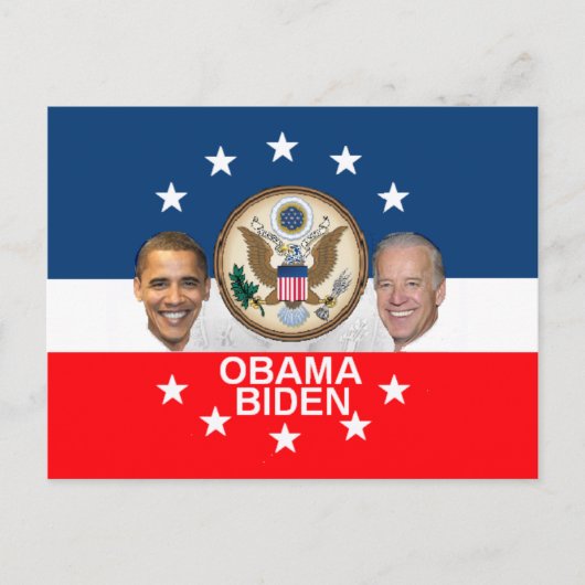 Postkarte des Präsidenten (Vorderseite)