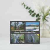 Postkarte des Rainier Nationalparks (Stehend Vorderseite)