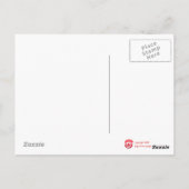 Postkarte des Raptors (Rückseite)