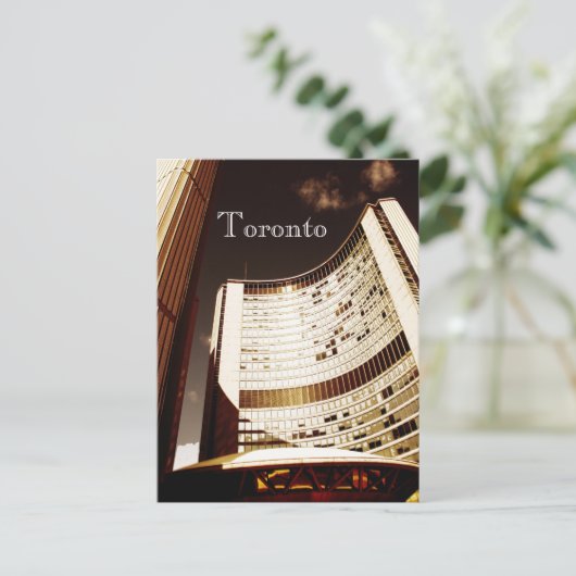 Postkarte des Rathauses von Toronto (Stehend Vorderseite)