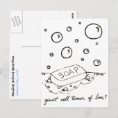 Postkarte des Riesenzelltumors (Vorne/Hinten)
