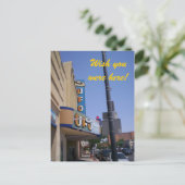 Postkarte des Roswell UFO Museums (Stehend Vorderseite)