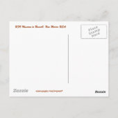 Postkarte des Roswell UFO Museums (Rückseite)