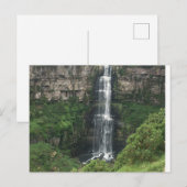 Postkarte des Salto del Tequendama (Vorne/Hinten)