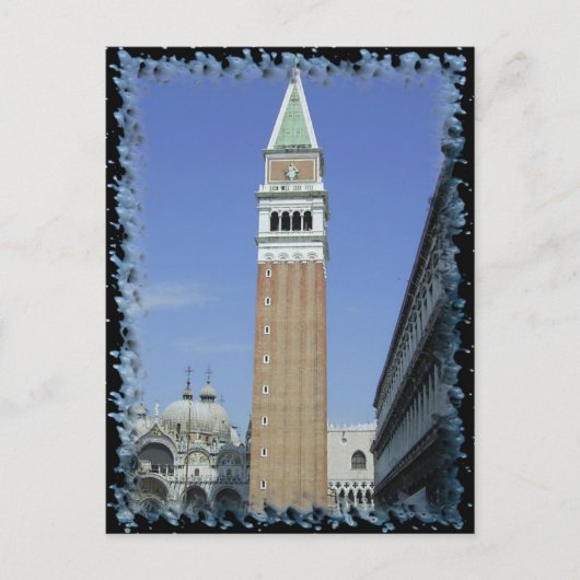 Postkarte des San Marco Platz (Vorderseite)