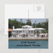 Postkarte des Scar Face House (Vorne/Hinten)