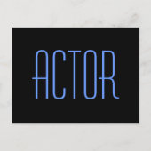 Postkarte des Schauspielers (Vorderseite)