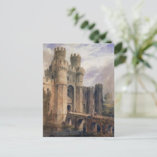 Postkarte des Schlosses (Stehend Vorderseite)