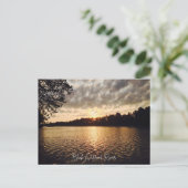 Postkarte des Schwarzen Kriegers 1 (Stehend Vorderseite)