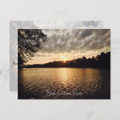 Postkarte des Schwarzen Kriegers 1 (Vorne/Hinten)