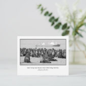 Postkarte des Siegels Kolonie (Stehend Vorderseite)