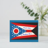 Postkarte des Staates Ohio (Stehend Vorderseite)